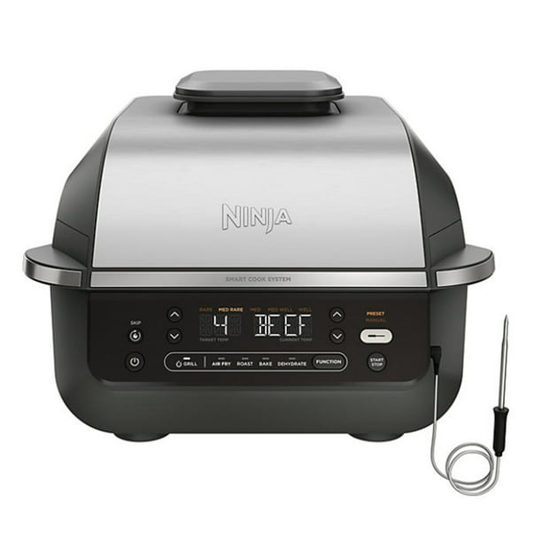 Ninja EG351A Foodi Smart Digital 5in1 Indoor Grill & Air Fryer with