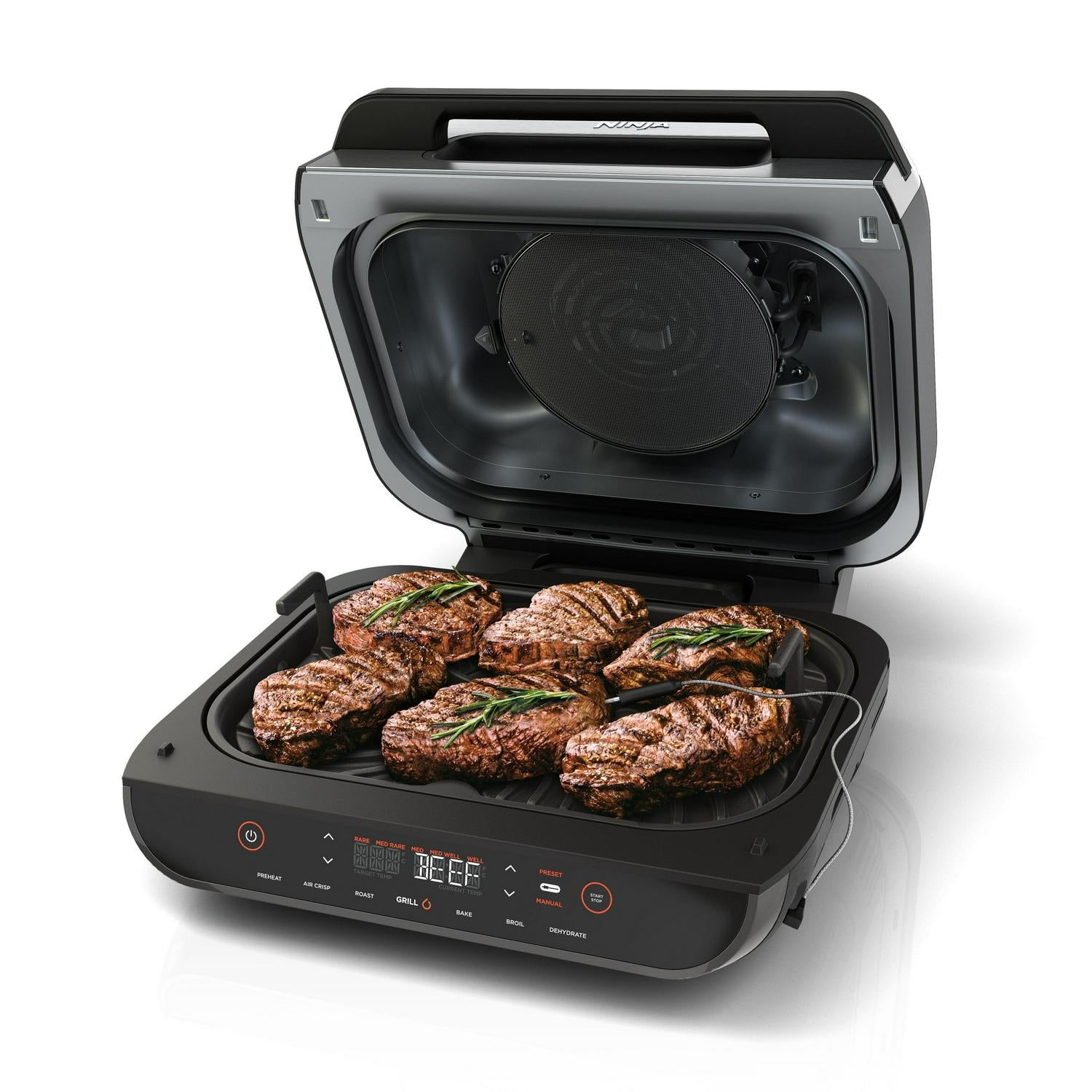 Ninja FG551 Foodi Smart XL 6 in 1 Indoor Grill with Smart Cook System