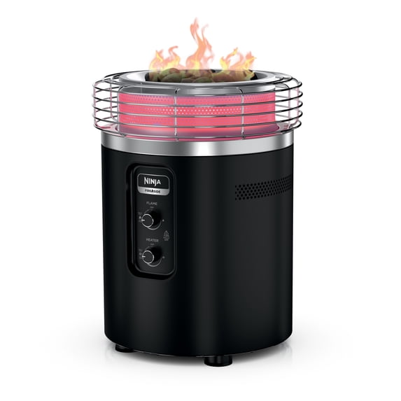 Ninja Fireside360 Outdoor Heater & Fire Pit, Black