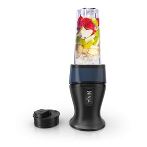 Open Box Ninja Fit Personal 16 oz Blender, 700 Watts, Single-Serve, Spout Lid, QB2900SSBFNV Deep Navy Blue