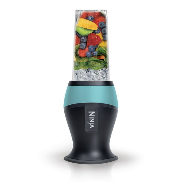 Ninja® Fit Personal SingleServe Blender, Aqua, Two 16oz. Cups