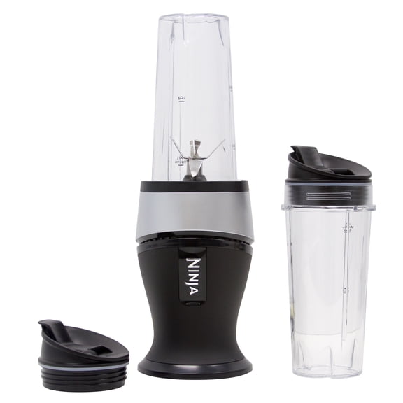 Ninja Fit Personal Single-Serve Blender, 700PW, Nutrient Extraction, Smoothies, (2) 16-oz. Cups, QB3001SS Gray