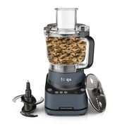 Ninja 9-Cup Food Processor, 4 Auto-iQ Presets, Chop & Slice Vegetables, Mix Dough, BZ600, Cyberspace