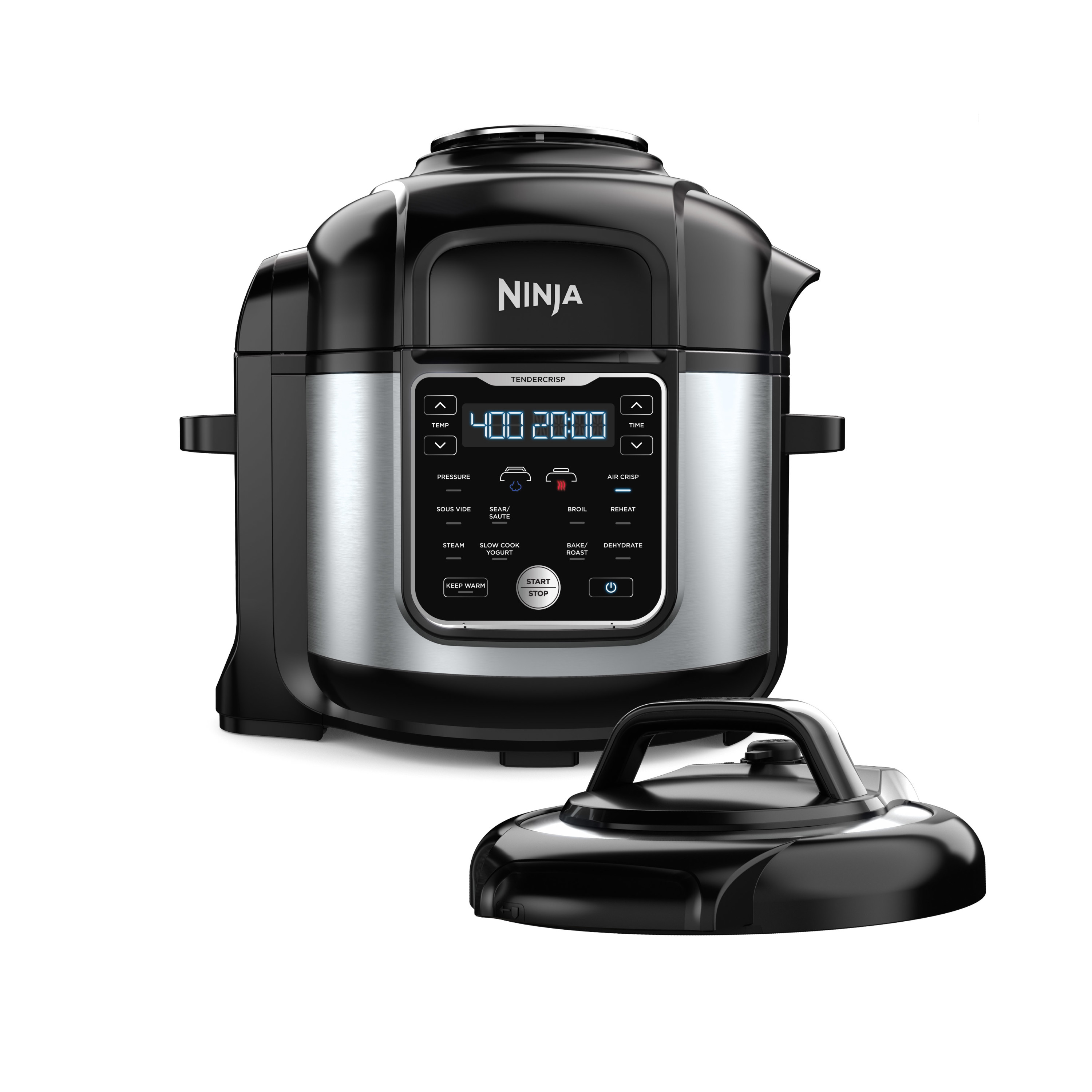 Ninja Foodi 10-in-1, 8 Quart XL Pressure Cooker Air Fryer Multicooker, OS401 - image 1 of 9