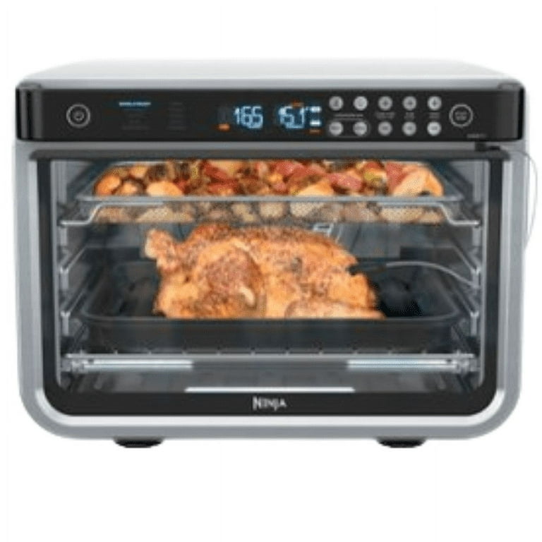 Ninja - Foodi 10-in-1 Smart XL Air Fry Oven - Stainless Silver - Invastor
