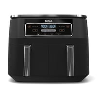 8-Qt Ninja Foodi 4-in-1 DualZone Air Fryer w/ 2 Independent Baskets (Black)