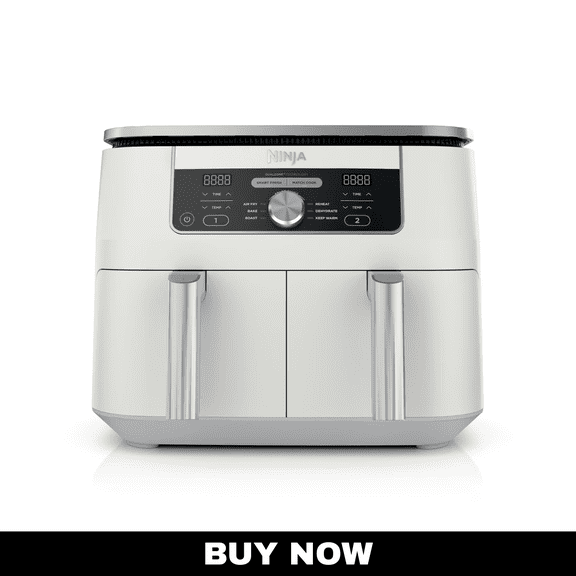 Ninja Foodi 6-in-1 8-Quart 2-Basket Air Fryer with DualZone Technology Air Fry, Roast, Reheat, Dehydrate, Bake, and Recook