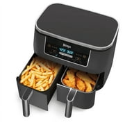 Ninja  Foodi  6-in-1 8-Quart. 2-Basket Air Fryer with DualZone  Technology- Air Fry, Roast, and more