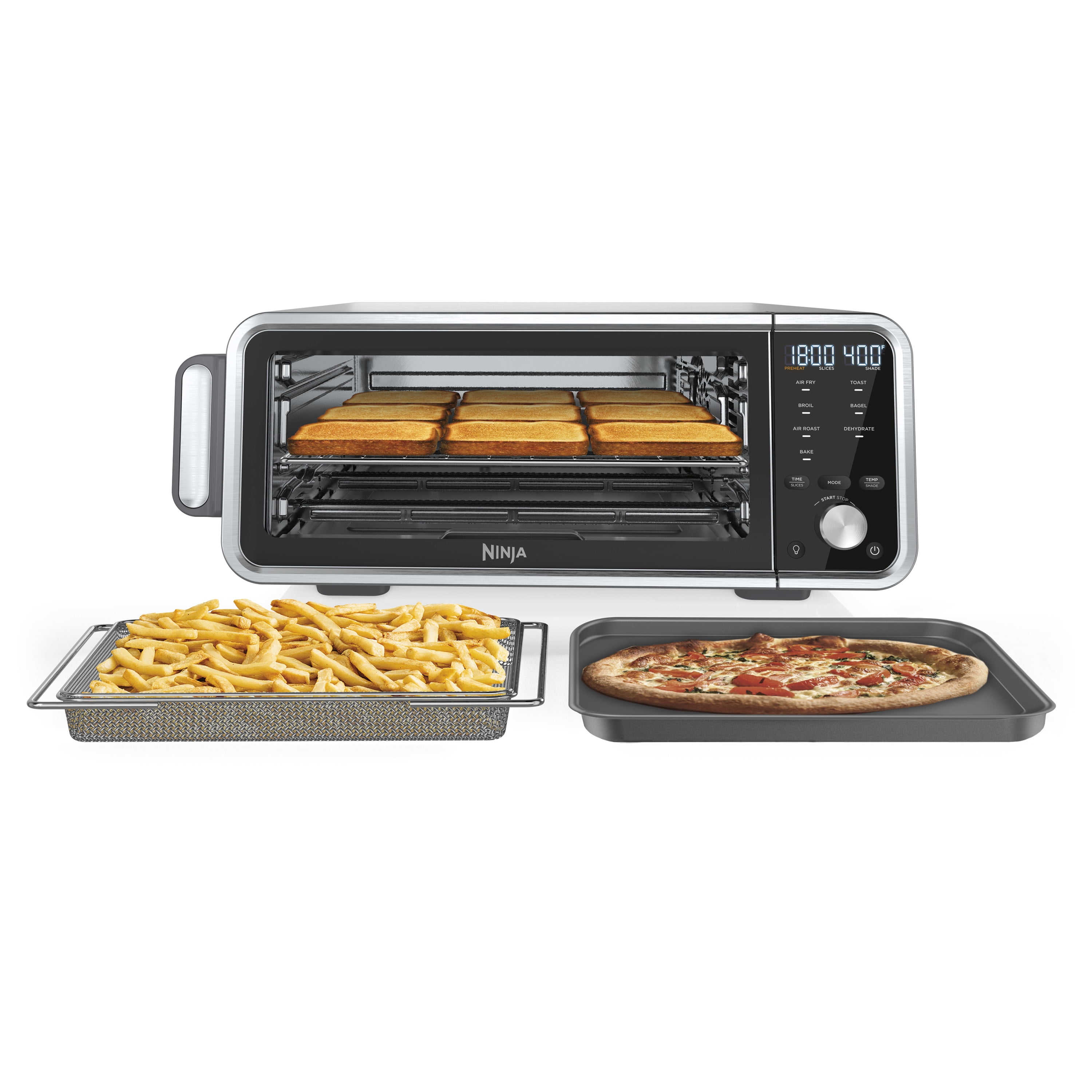 Ninja SP200 Foodi 7-in-1 Digital Pro Air Fry Oven, Countertop Oven, Dehydrate, 1800-Watts