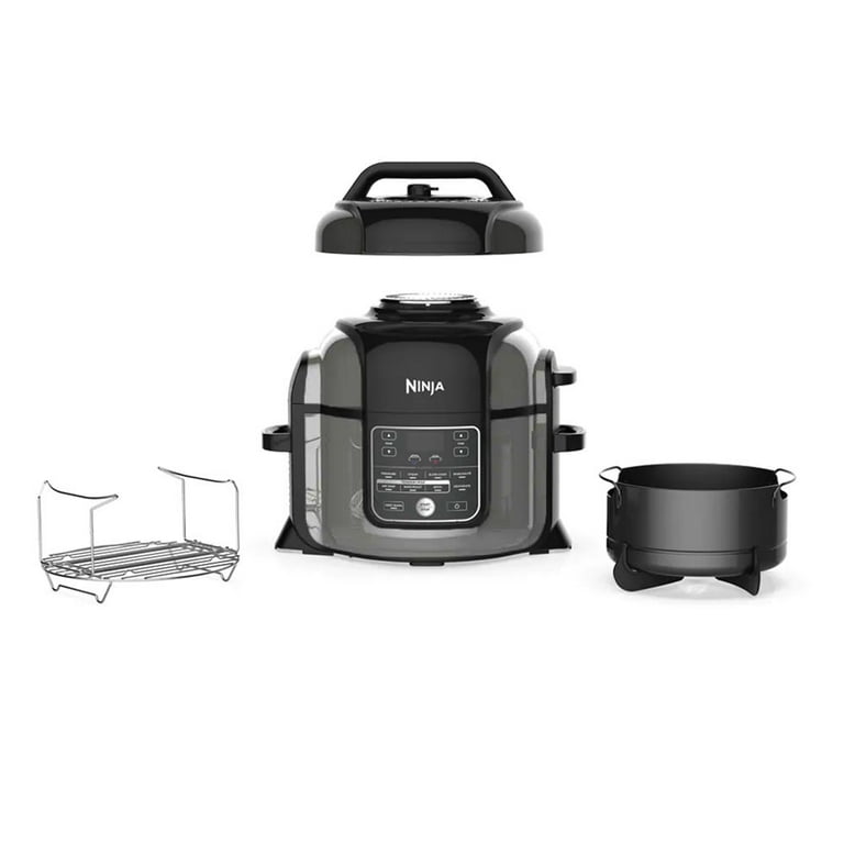 Ninja Foodi Large Capacity Multi Function 9 in 1 Home Food Cooker 6.5 Qt Gray