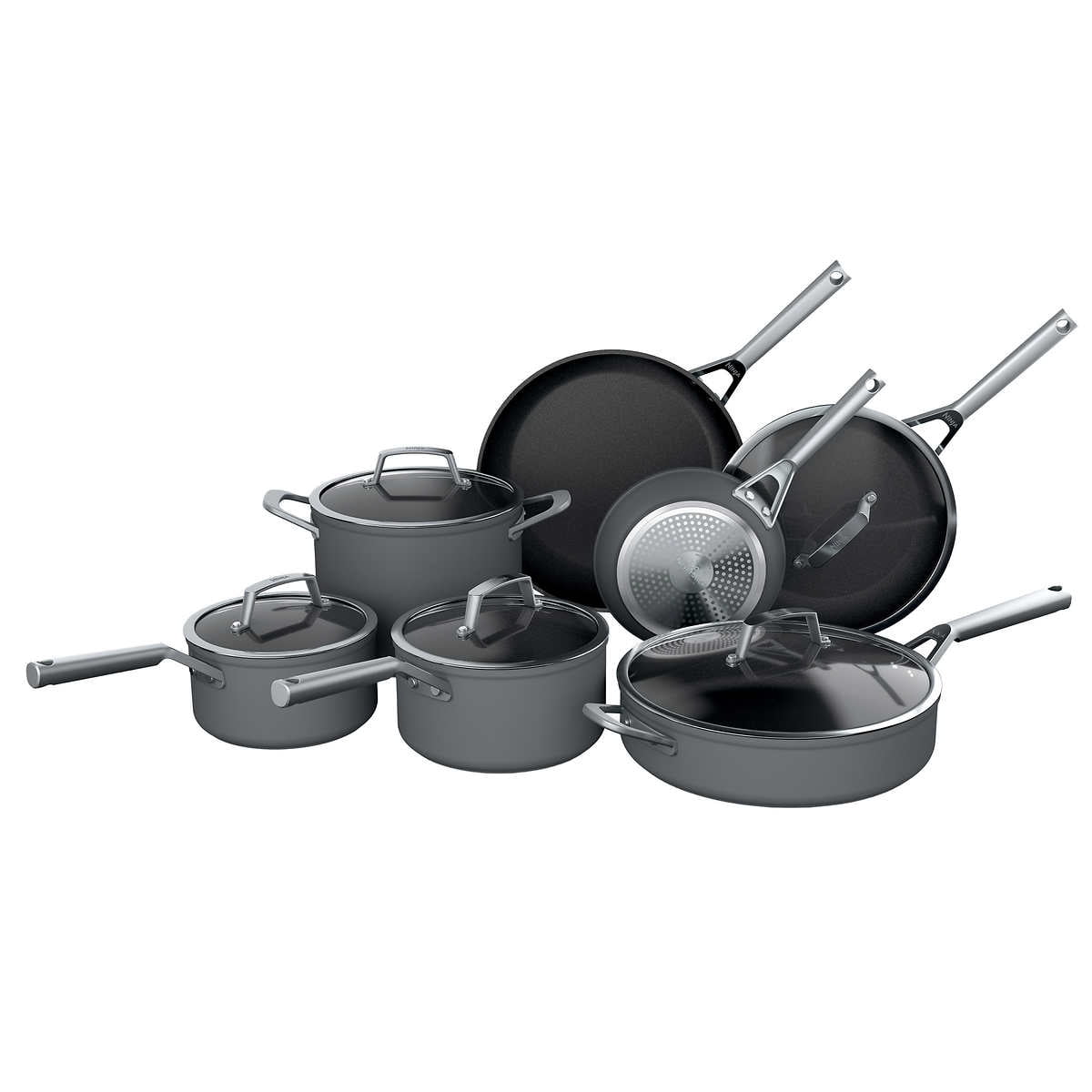 Ninja Foodi NeverStick Premium Hard-Anodized 12-Piece Cookware Set