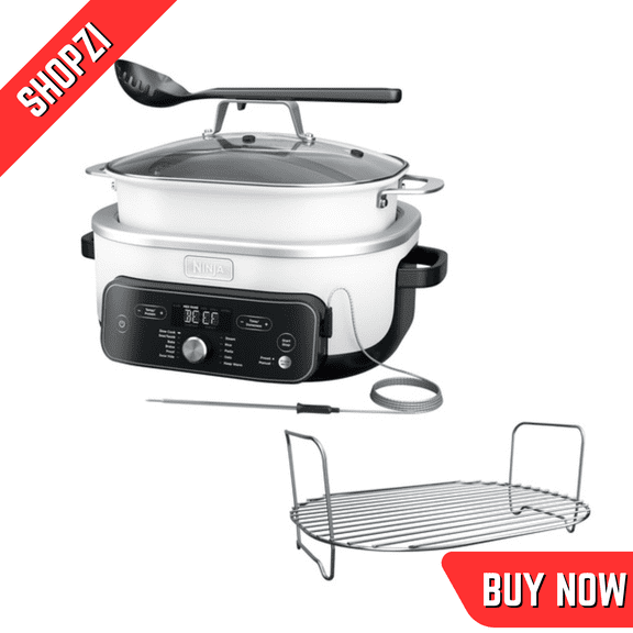 Ninja Foodi PossibleCooker PRO Plus 11-in-1 Smart Multi Cooker Slow Cooker, Dutch Oven, Sear & Saut, Steam, Sous Vide, 8.5 Qt Family Size, Nonstick Removable Pot
