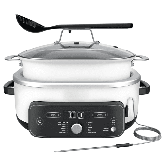 Ninja Foodi PossibleCooker PRO Plus Smart Cook System, 1400 Watts, 8.5 Quart, White