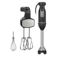 thumbnail interactive-video image 1 of Ninja Foodi 650 Watt Hand Mixer, Immersion Blender, Electric Hand Mixer Combo With Whisk, Beaters, Black CI100, 1 of 12