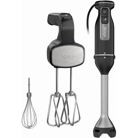 Ninja Foodi Power Mixer System CI100 Hand Mixer Blender Combo - Variable Speed - Black — Residential Use, Standard Application