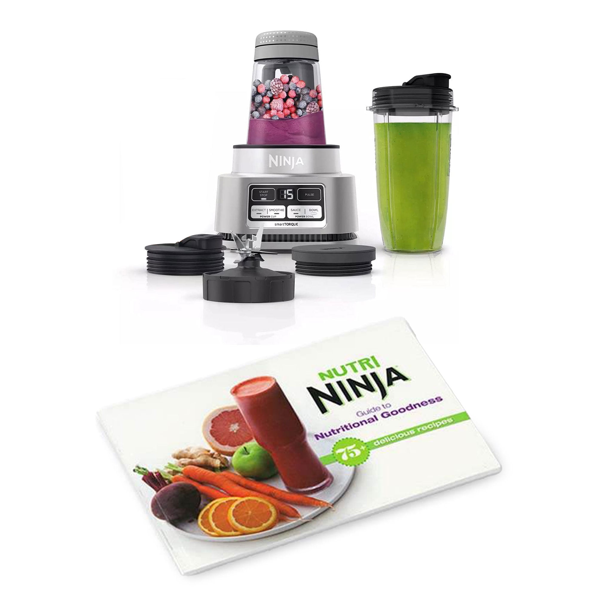 Ninja Foodi SS100 Smoothie Bowl Maker with Ninja Nutri Ninja Guide