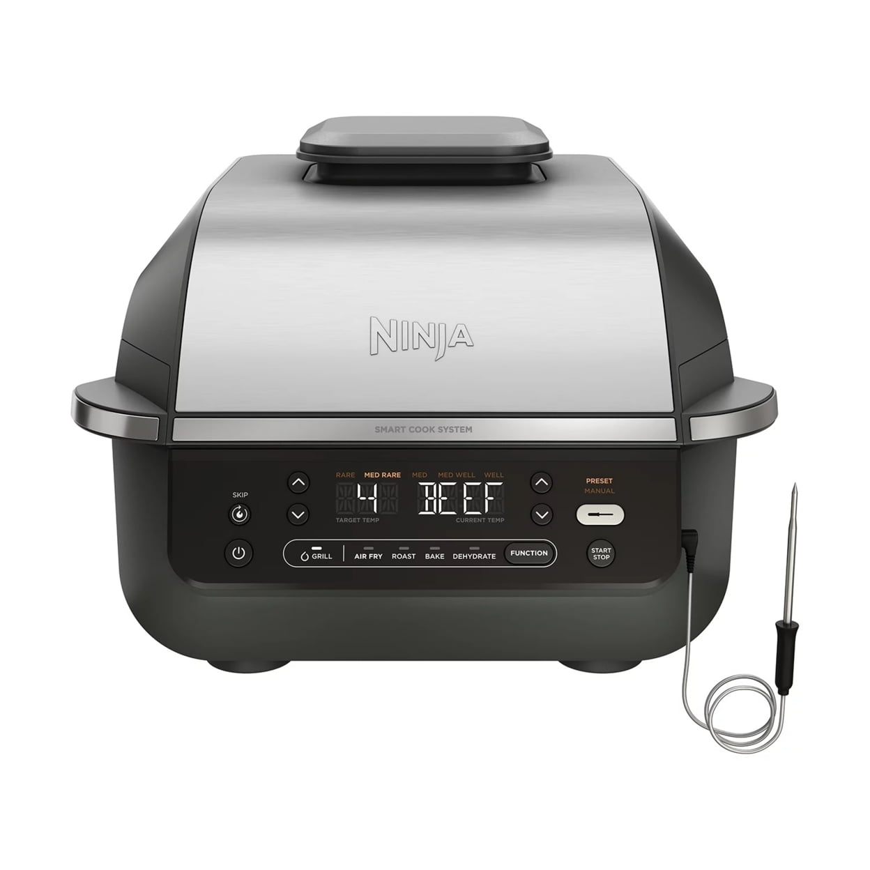 Ninja Foodi XL Pro 5-in-1 Indoor Grill & Griddle with 4-Quart Air Fryer,  and Bake, IG600 - Yahoo Shopping