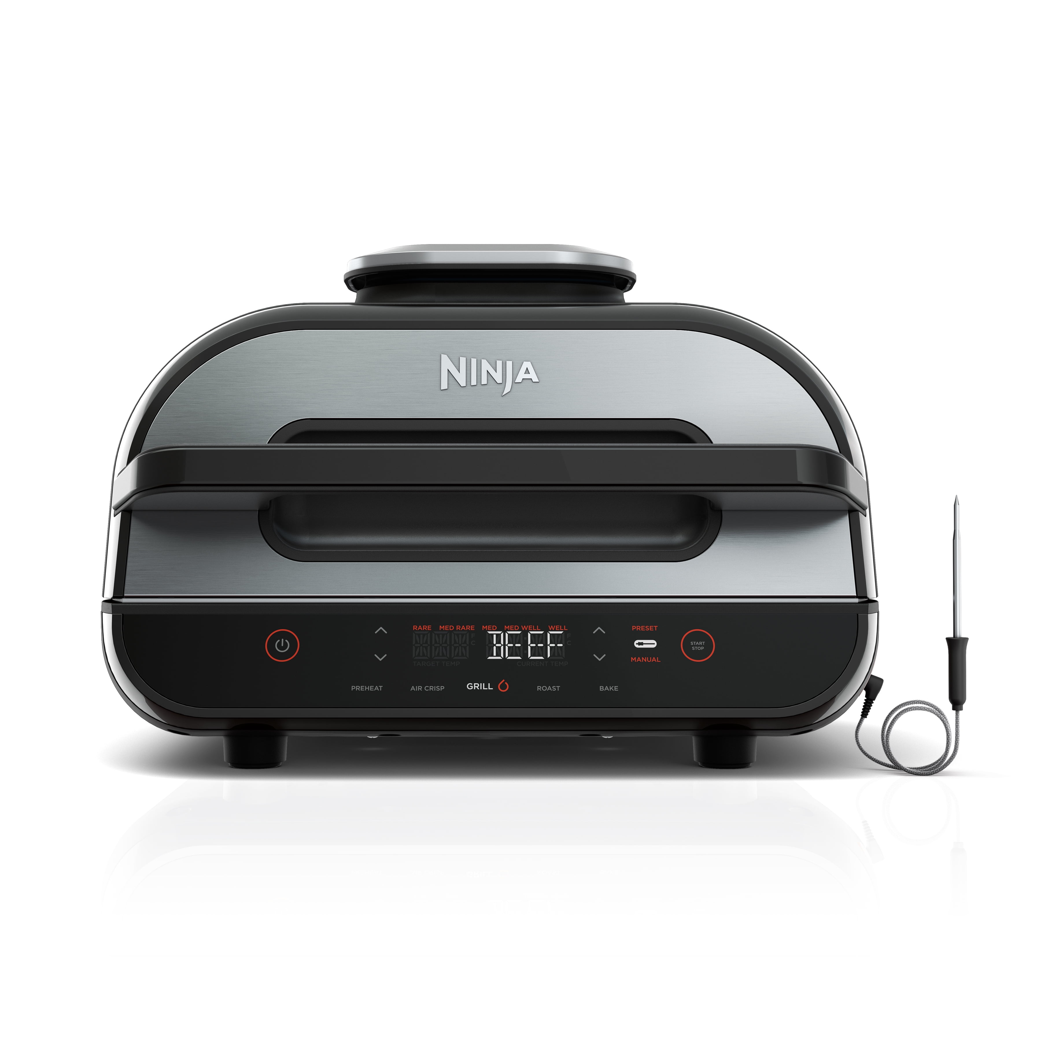 Ninja Foodi Smart XL 4-in-1 Grill with 4-Quart Air Fryer, Roast
