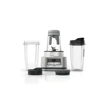 Ninja Foodi Smoothie 72 fl. oz. Bowl Maker and Nutrient Extractor Black Silver (SS101)