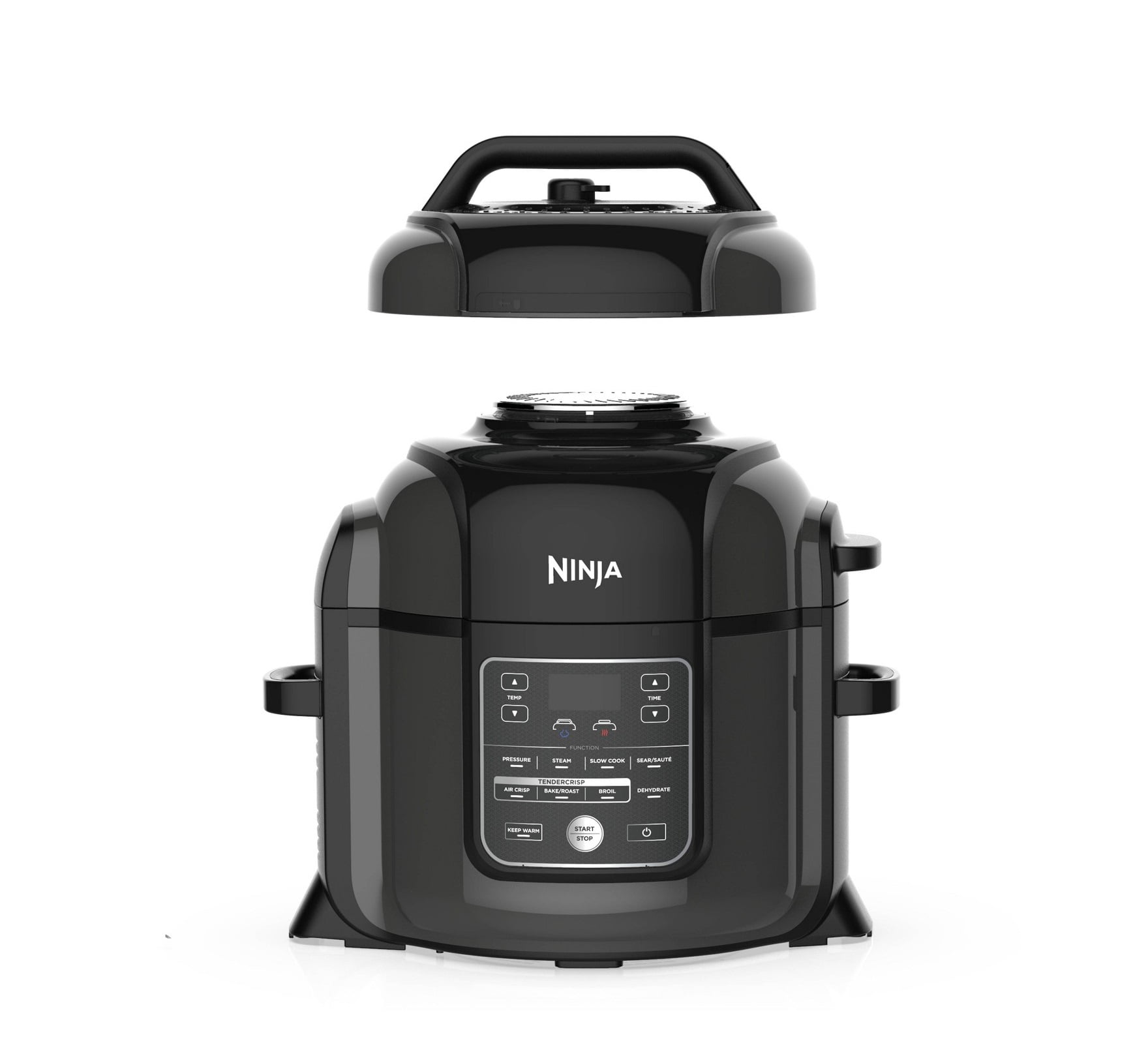 Ninja OS401 Foodi - Olla a presión y freidora de aire 10 en 1 XL de 8  cuartos de galón que vaporiza, cocina lentamente, sears, saltea, deshidrata  y
