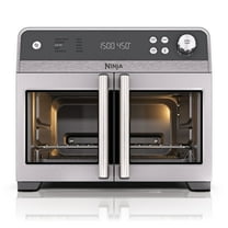 Ninja French Door 10-in-1 Countertop Oven with Smart Surroundair Technology and Air Fry Function, Stainless Steel