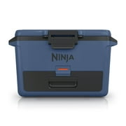 Ninja FrostVault 50qt Hard Cooler with Dry Zone, Ice Chest Cooler, Blue, FB151BL