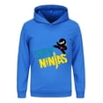 thumbnail image 1 of Ninja Hoodie for Kids Pullover Sweatshirt, Boys Girls Active Long Sleeve Outfit, 1 of 4