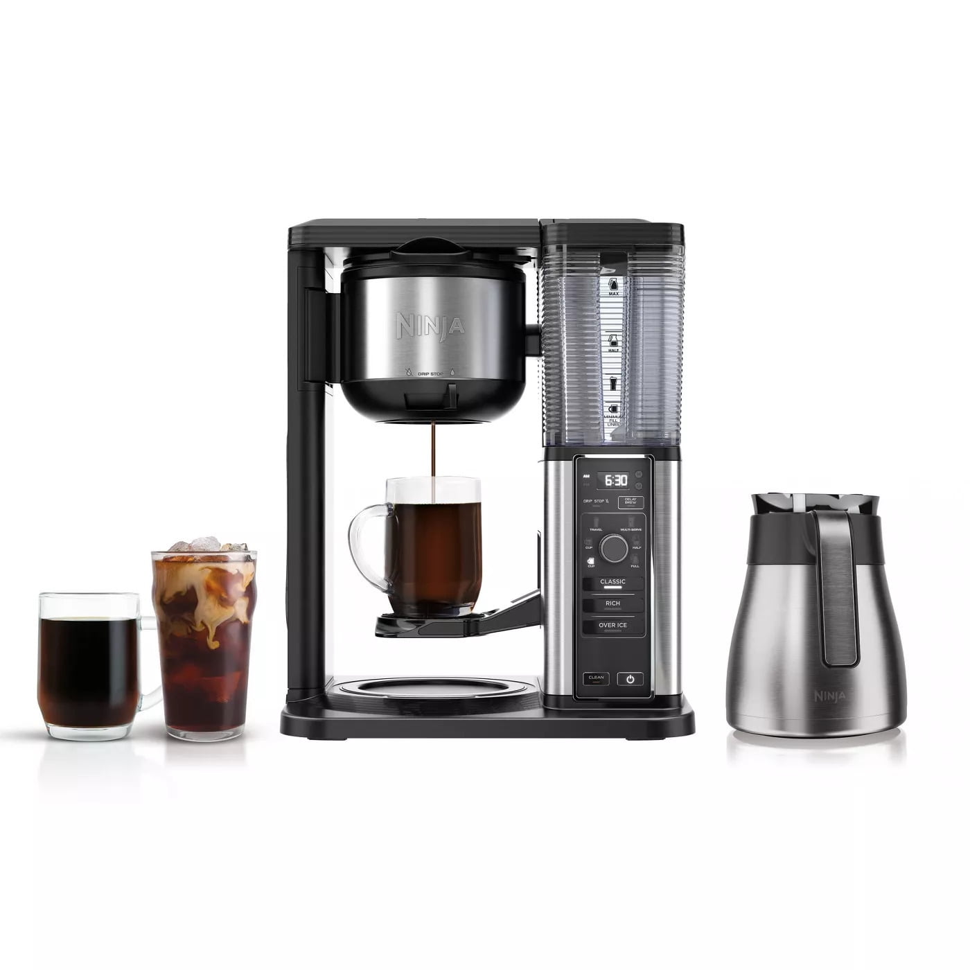 Ninja Coffee Bar CF065UK Auto-iQ Brewer with Thermal Carafe – 220 VOLTS  (NOT FOR USA)