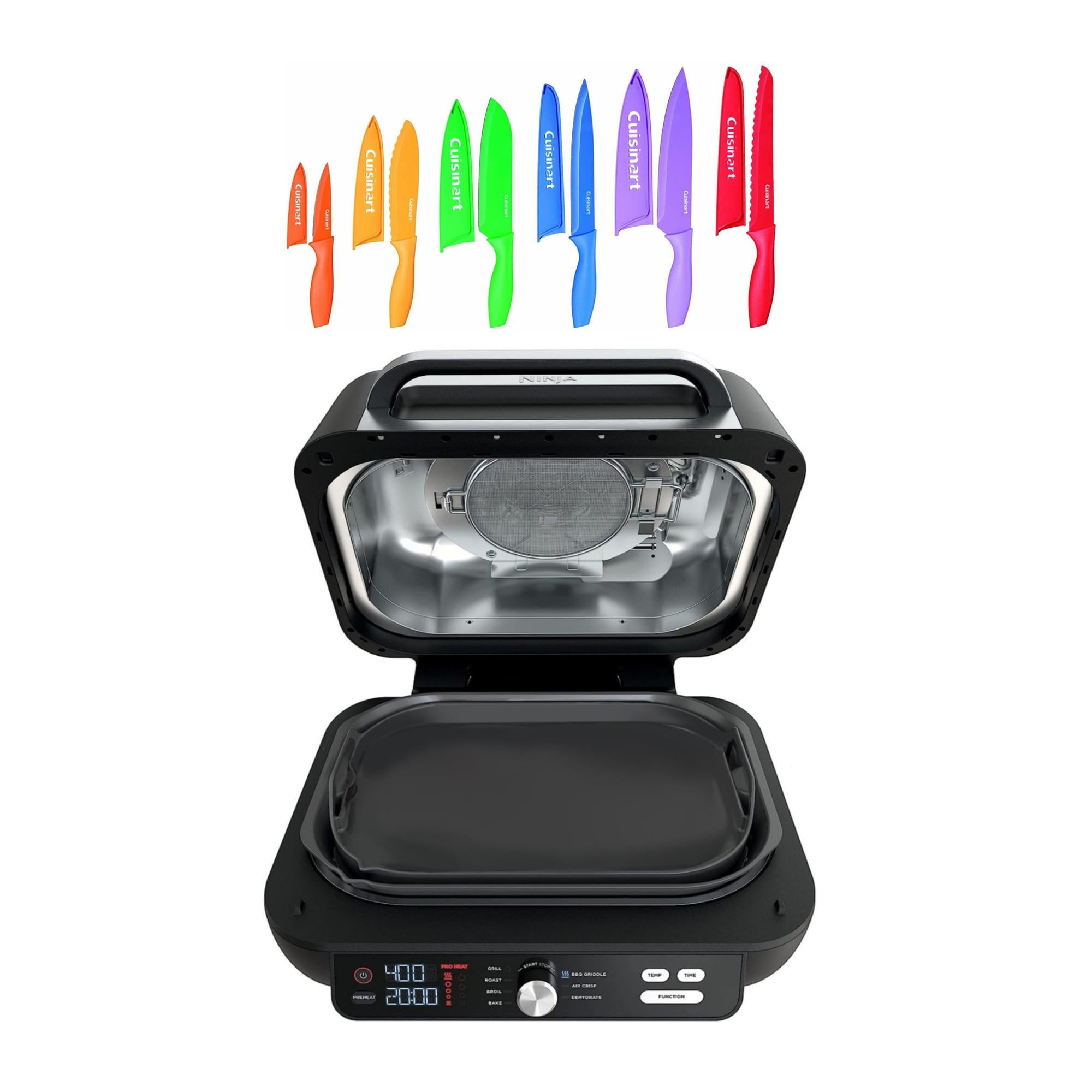 Ninja IG601 Foodi XL Pro 7-in-1 Grill & Griddle Pans - Black. Comes With 2  Trays 622356575751