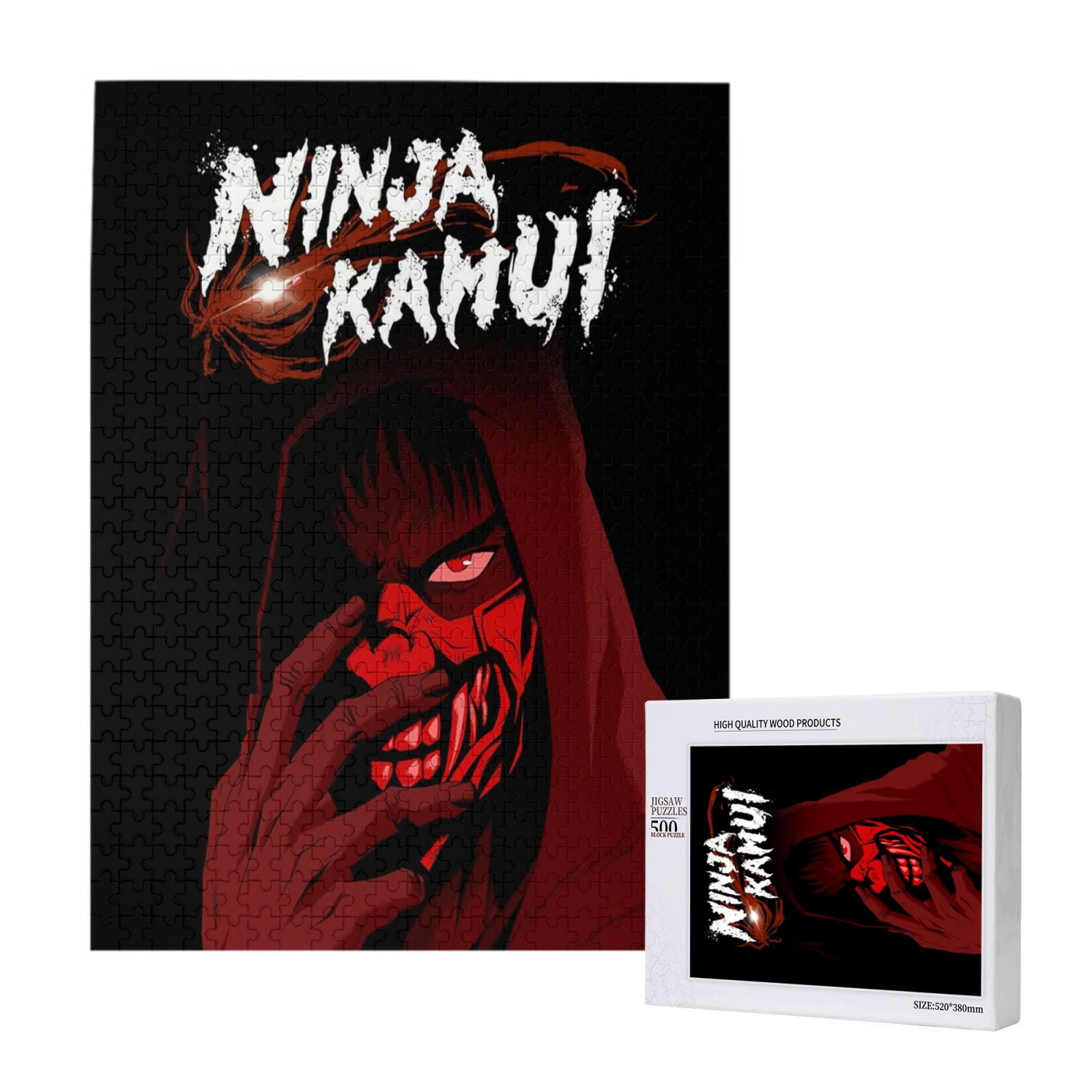 Ninja Kamui Jigsaw Puzzle Interactive Brain Teaser Board Game For