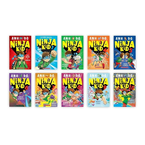 Ninja Kid Books 1-10