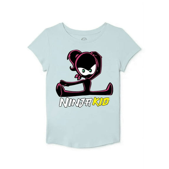 Ninja Kid Graphic Tee- Dress Your Ninja Kid in Cool Gear! Size 8