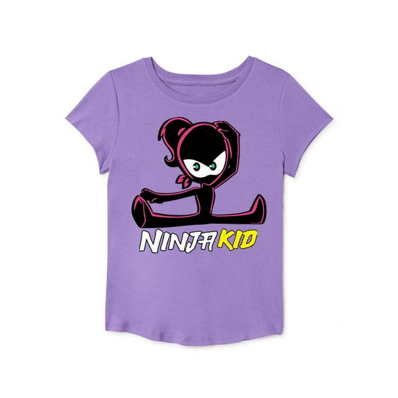 Ninja Kid Graphic Tee- Dress Your Ninja Kid in Cool Gear! Size 8