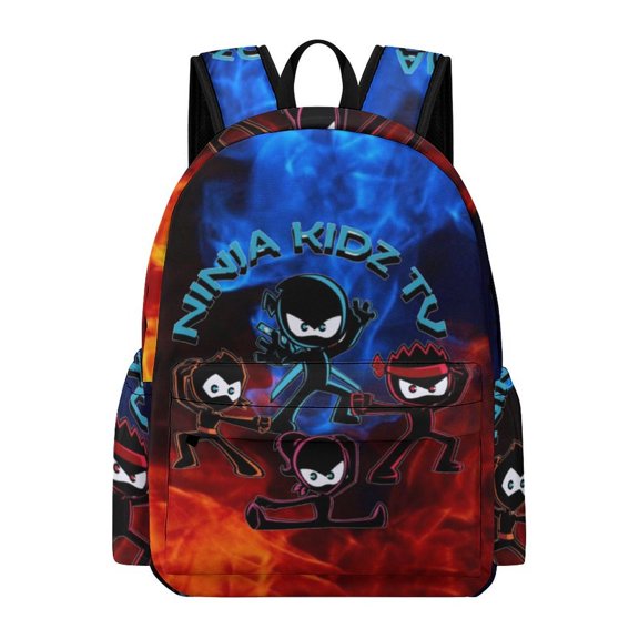 Ninja Kidz Adult Backpack Bookbag Large Capacity Daypack Rucksack for Outdoor Travel