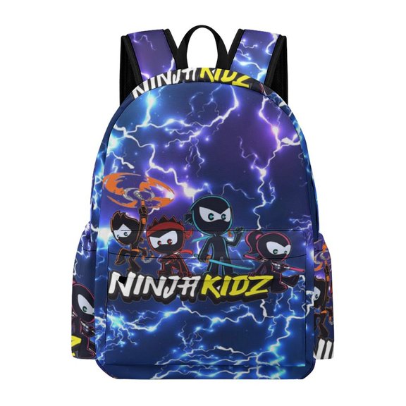 Ninja Kidz Adult Backpack Bookbag Large Capacity Daypack Rucksack for Outdoor Travel