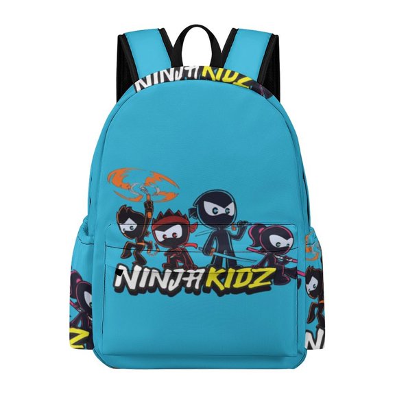 Ninja Kidz Adult Backpack Bookbag Large Capacity Daypack Rucksack for Outdoor Travel