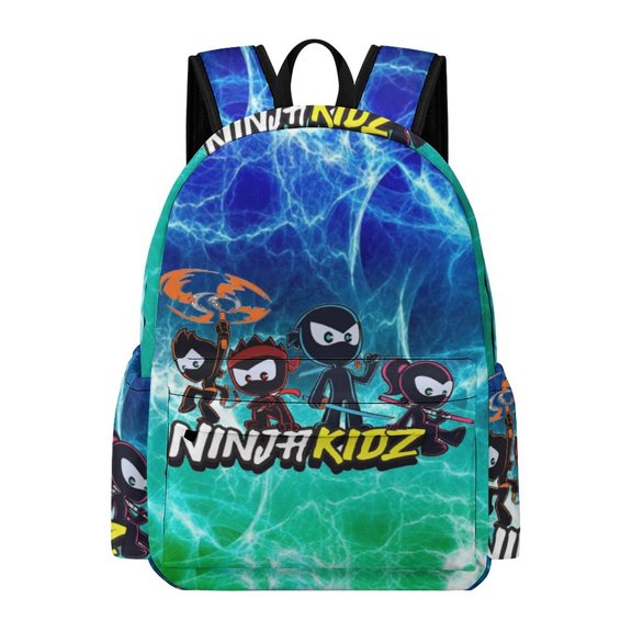 Ninja Kidz Adult Backpack Bookbag Large Capacity Daypack Rucksack for Outdoor Travel