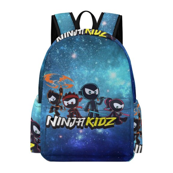 Ninja Kidz Adult Backpack Bookbag Large Capacity Daypack Rucksack for Outdoor Travel
