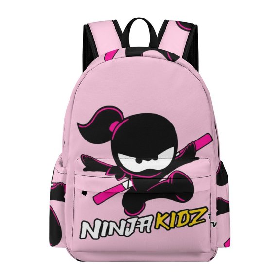 Ninja Kidz Adult Backpack Bookbag Large Capacity Daypack Rucksack for Outdoor Travel