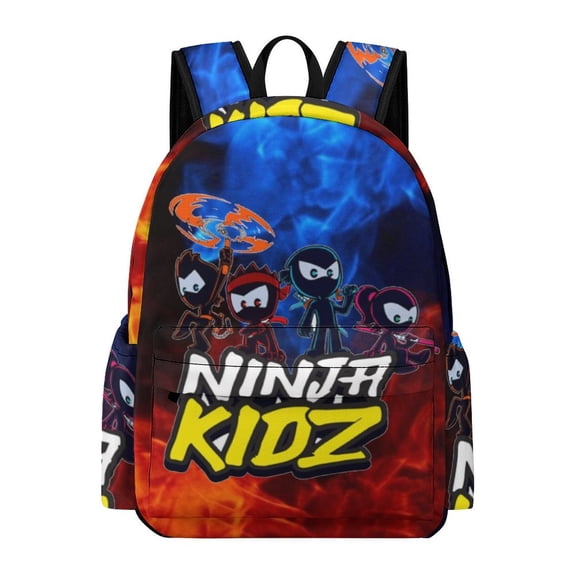 Ninja Kidz Adult Backpack Bookbag Large Capacity Daypack Rucksack for Outdoor Travel