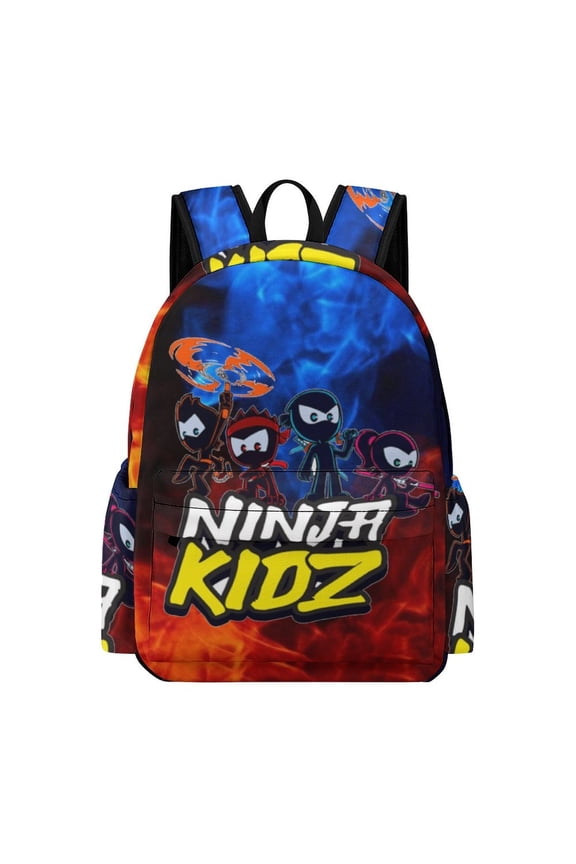 Ninja Kidz Adult Backpack Bookbag Large Capacity Daypack Rucksack for Outdoor Travel