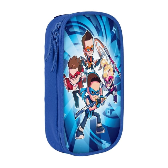 Ninja Kidz Big Capacity Pencil Case, Large Storage Pencil Pouch Pen Case Bag with Zipper, Pencil Case for Office Supplies