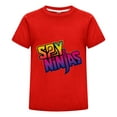 thumbnail image 1 of Ninja Kidz Cartoon T-Shirt for Children – Stylish Short Sleeve Cotton Tee – Ideal Gift for Young Ninja Fans, 1 of 4