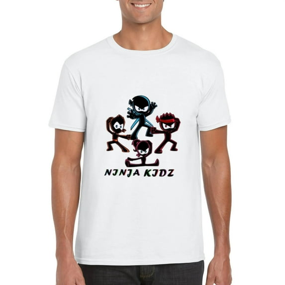 Ninja Kidz Collection Funny Martial Arts Stealth Warrior T-Shirt, for men & women, up to size 5XL