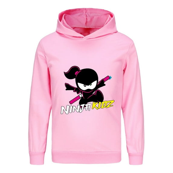 Ninja Kidz Cosplay Hoodie – Kids Long Sleeve Pullover Sweatshirt for Boys Girls