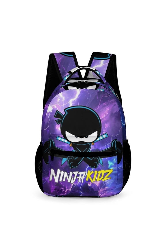 Ninja Kidz Fashion Backpack Large Capacity Rucksack Casual Daypack Bookbag for Outdoor