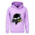 thumbnail image 1 of Ninja Kidz Graphic Hoodie for Kids – Fun Print Pullover Sweatshirt for Boys Girls, Long Sleeve Cosplay Outfit, 1 of 4