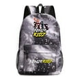 thumbnail image 1 of Ninja Kidz Gray Nebula Backpack with Galaxy Theme, Cosmic Burst Style Anime Daypack with Spacious Interior and Laptop Slot, 1 of 2