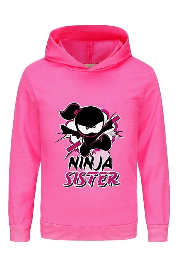 Ninja Kidz Hoodie – Boys Girls Youth Pullover Sweatshirt with Colorful Design for Kids