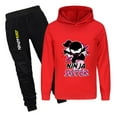 thumbnail image 1 of Ninja Kidz Hoodie and Joggers for Kids – Boys Girls 2-Piece Character Outfit – Casual and Sportswear Clothing Set, 1 of 4